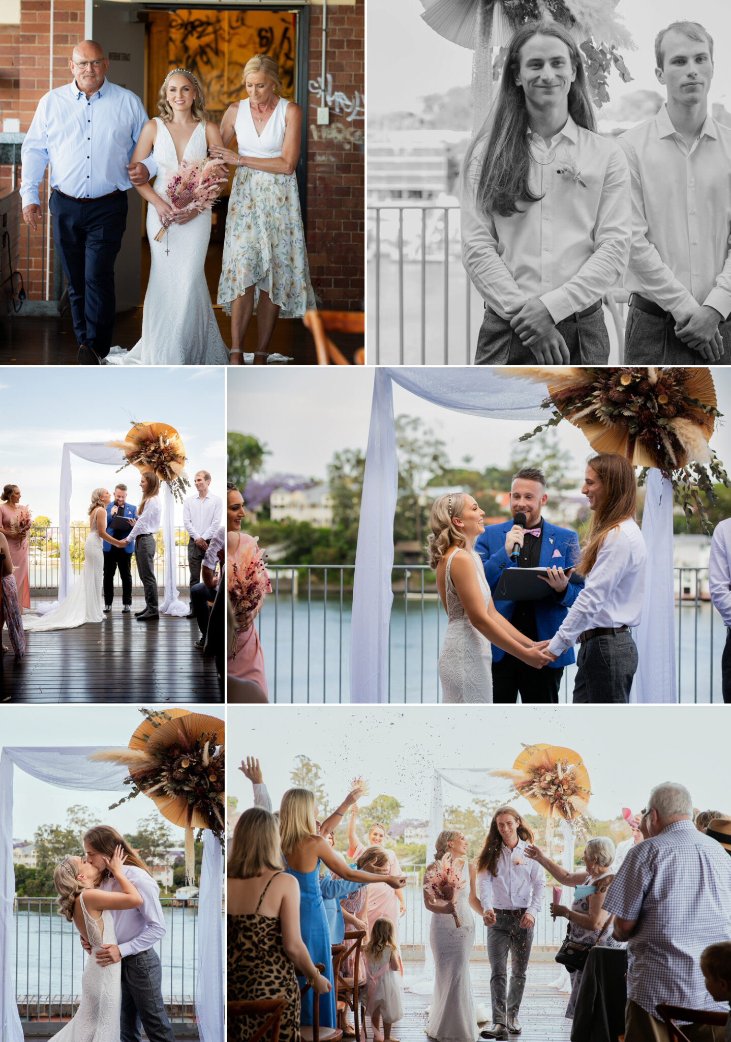 Wedding Ceremony and Brisbane Powerhouse