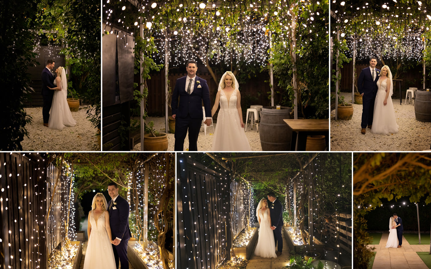 night time wedding photos osteria tweed heads